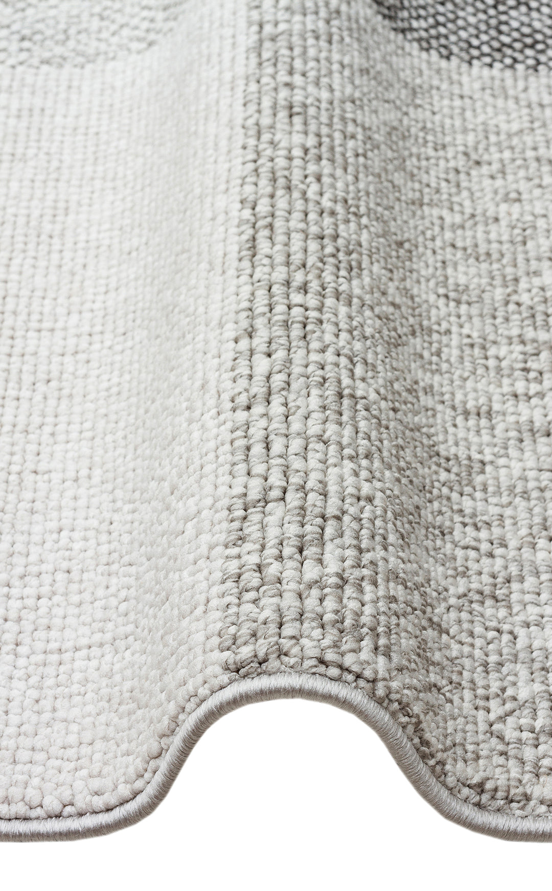 Budva 07 Grey Yumuşak Bukle Dokulu Hav Toz Vermeyen Kesme Yolluk, Koridor, Mutfak,Salon Halısı