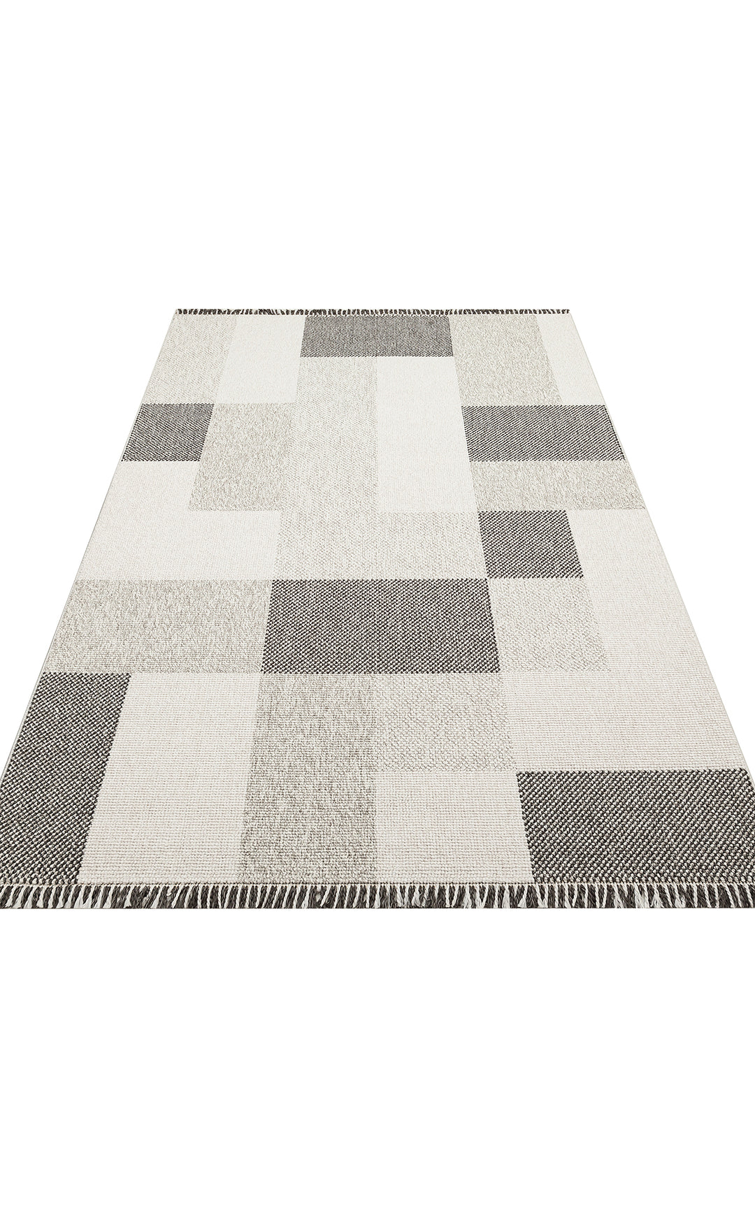 Budva 07 Grey Yumuşak Bukle Dokulu Hav Toz Vermeyen Kesme Yolluk, Koridor, Mutfak,Salon Halısı