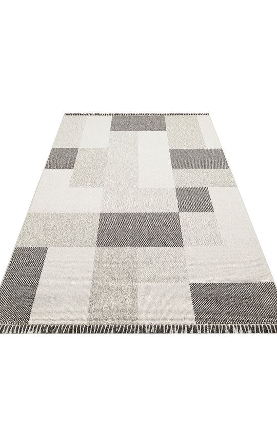 Budva 07 Grey Yumuşak Bukle Dokulu Hav Toz Vermeyen Kesme Yolluk, Koridor, Mutfak,Salon Halısı