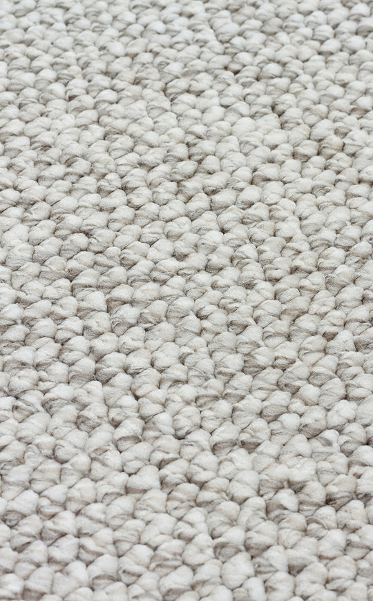 Budva Plain Grey Yumuşak Bukle Dokulu Hav Toz Vermeyen Kesme Yolluk, Koridor, Mutfak,Salon Halısı