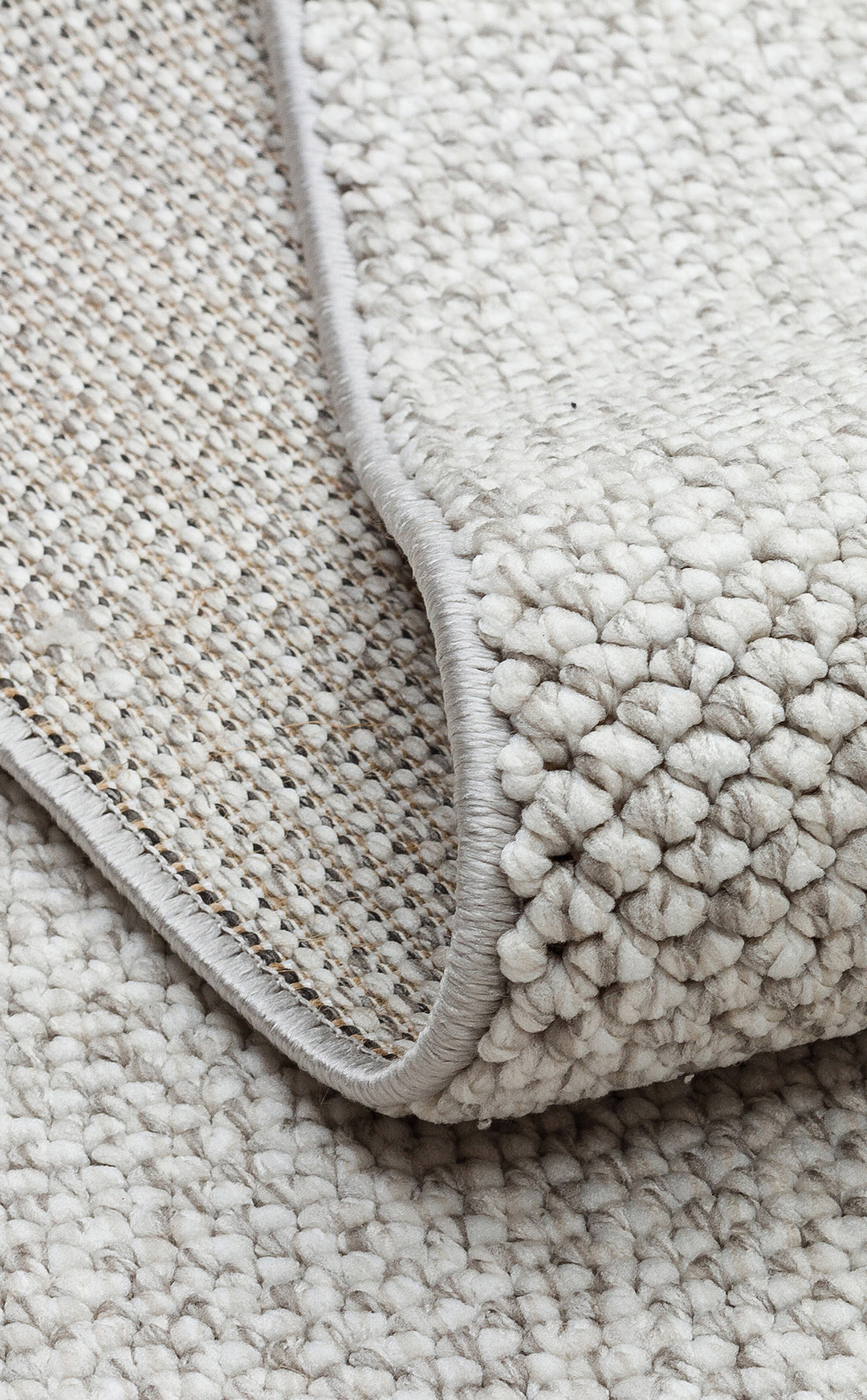 Budva Plain Grey Yumuşak Bukle Dokulu Hav Toz Vermeyen Kesme Yolluk, Koridor, Mutfak,Salon Halısı