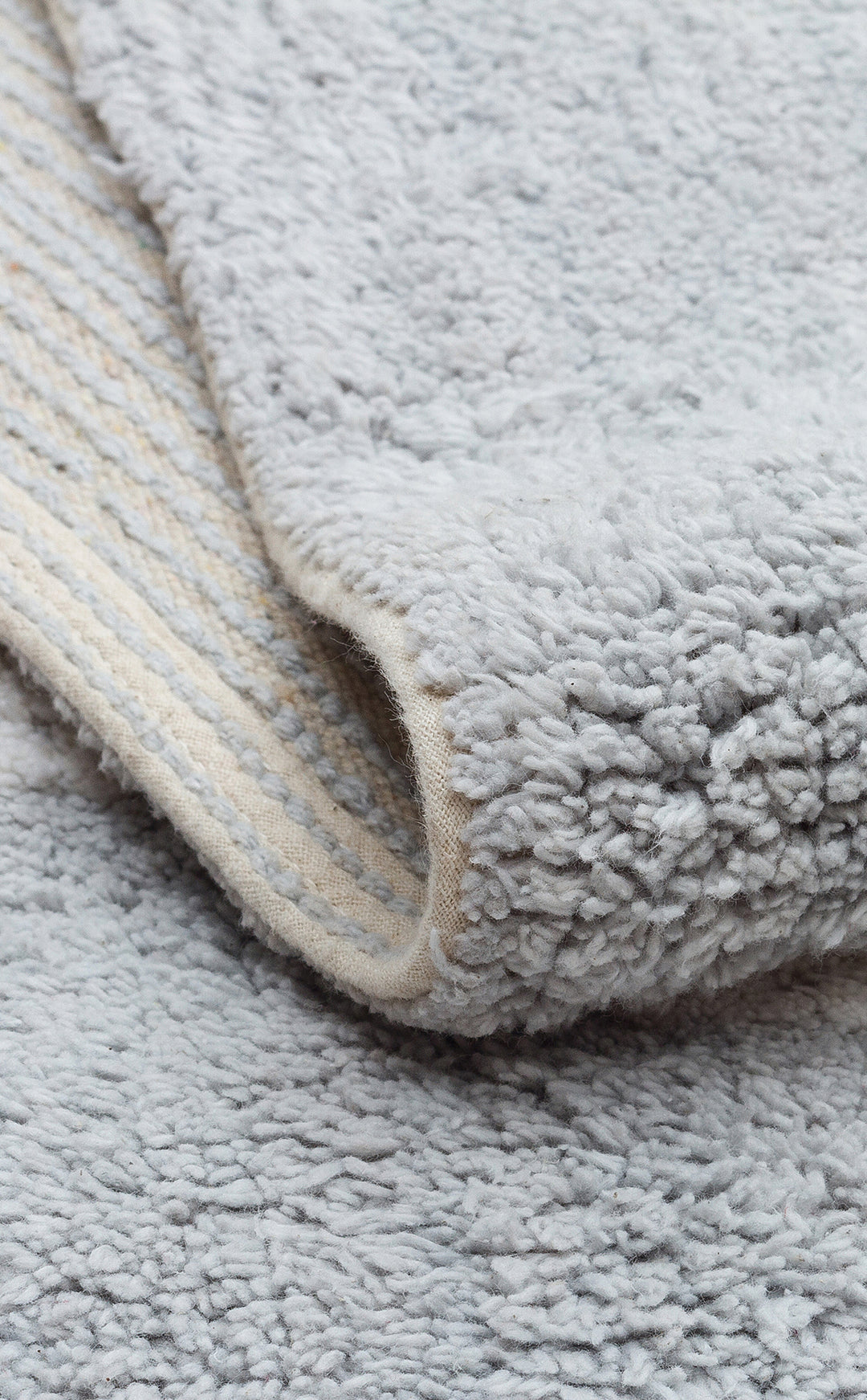 Candy Baby 14 %100 Pamuk Naturel Malzeme ile Üretilmiş Kaymaz Bebek Çocuk Halısı