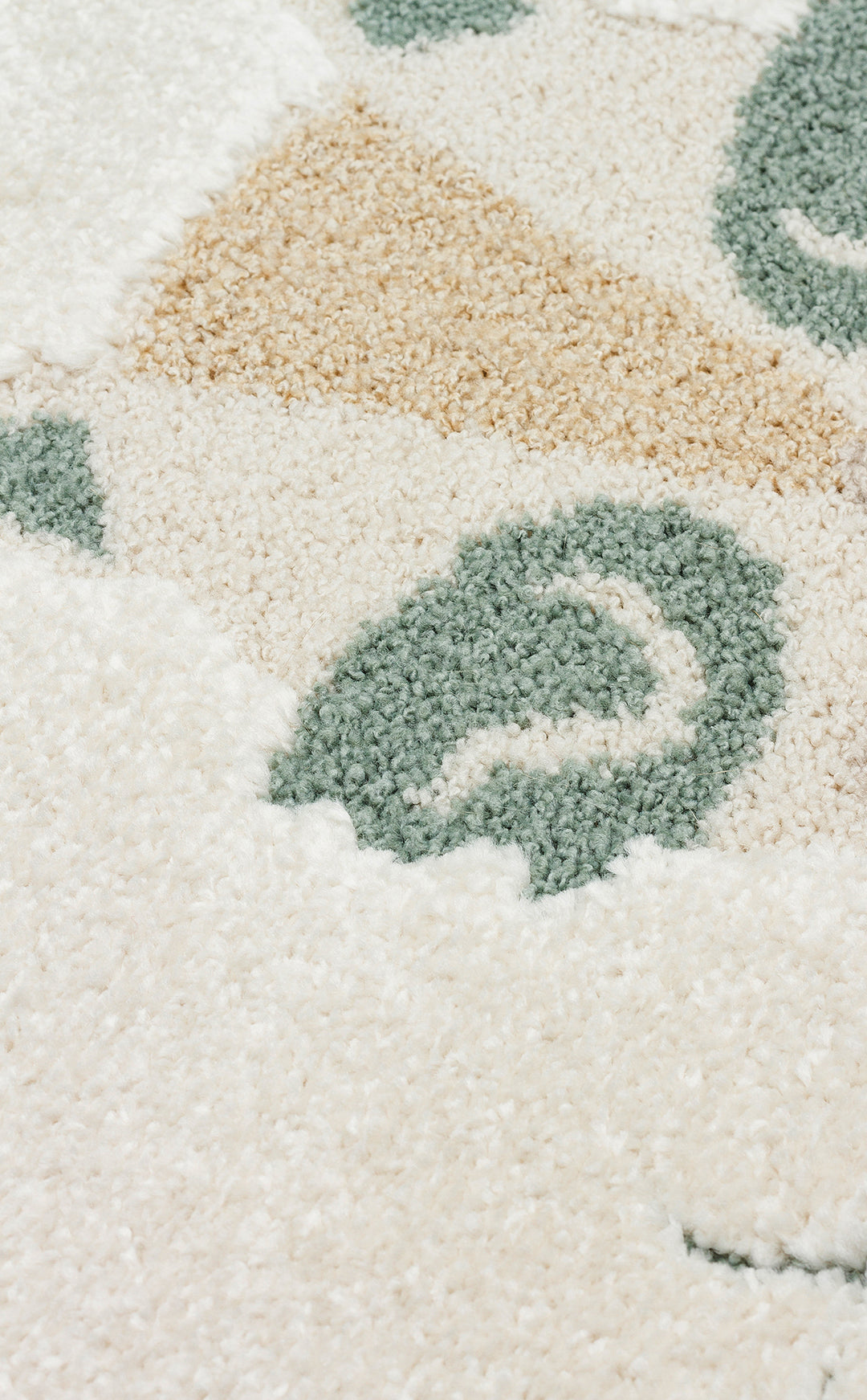 Zuma 04 cream multy Antialerjik Yapısıyla Özenle Üretilmiş Yıkanabilir Çocuk ve Bebek Halısı