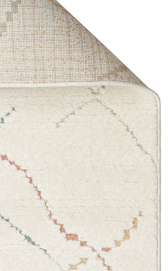 Zuma 05 cream multy Antialerjik Yapısıyla Özenle Üretilmiş Yıkanabilir Çocuk ve Bebek Halısı