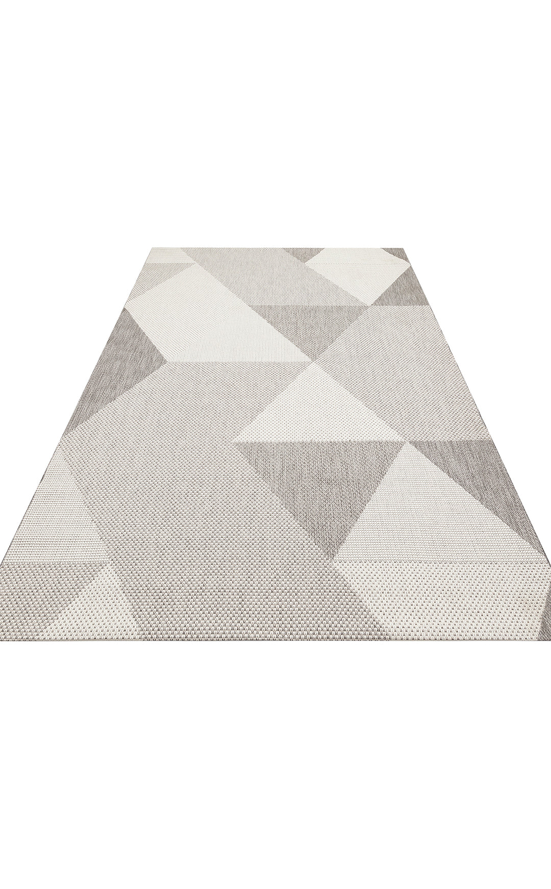 Samos 03 Grey Kaymaz Tabanlı Makine de Yıkanabilir, Silinebilir Mutfak Halısı Sisal Kilim