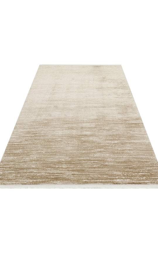 Prisma 19 Beige Hav Toz Vermeyen Yumuşak Dokulu Sade Ve Şık Oturma Odası, Koridor Halısı