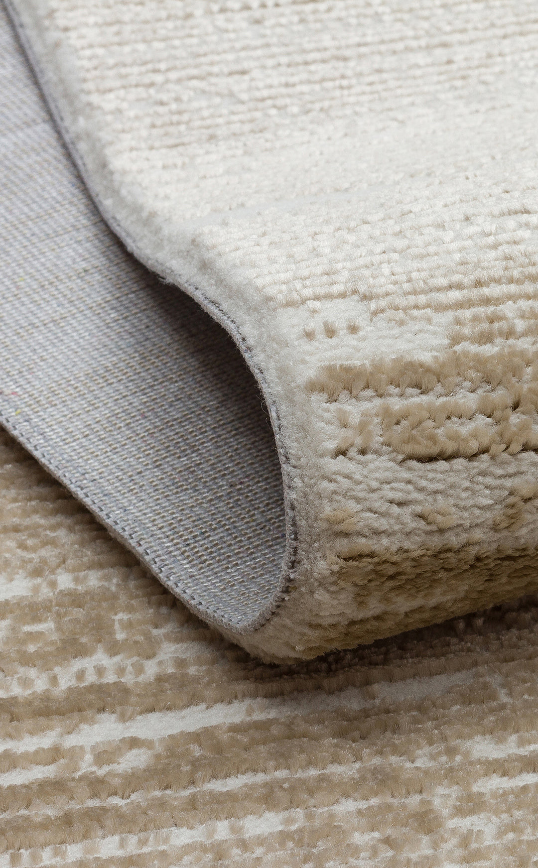 Prisma 19 Beige Hav Toz Vermeyen Yumuşak Dokulu Sade Ve Şık Oturma Odası, Koridor Halısı