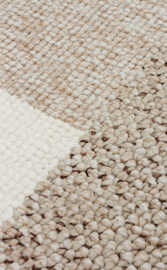 Budva 07 Beige Yumuşak Bukle Dokulu Hav Toz Vermeyen Kesme Yolluk, Koridor, Mutfak,Salon Halısı