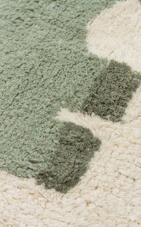 Candy Baby 08 %100 Pamuk Naturel Malzeme ile Üretilmiş Kaymaz Bebek Çocuk Halısı