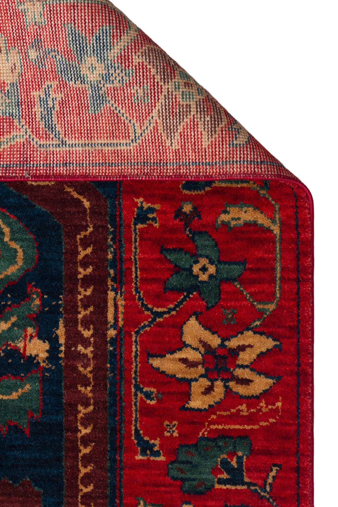 Rustik 05 Red Vintage Doğal Yün ile Özel Tezgahlarda El Dokuma Teknikleri ile Üretilen Salon Halısı