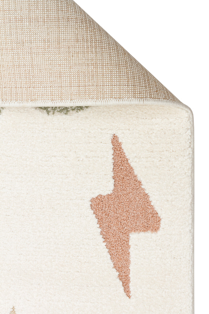 Zuma 06 cream multy Antialerjik Yapısıyla Özenle Üretilmiş Yıkanabilir Çocuk ve Bebek Halısı