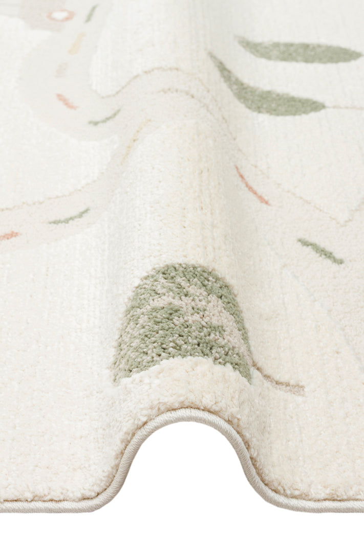 Zuma 07 cream multy Antialerjik Yapısıyla Özenle Üretilmiş Yıkanabilir Çocuk ve Bebek Halısı