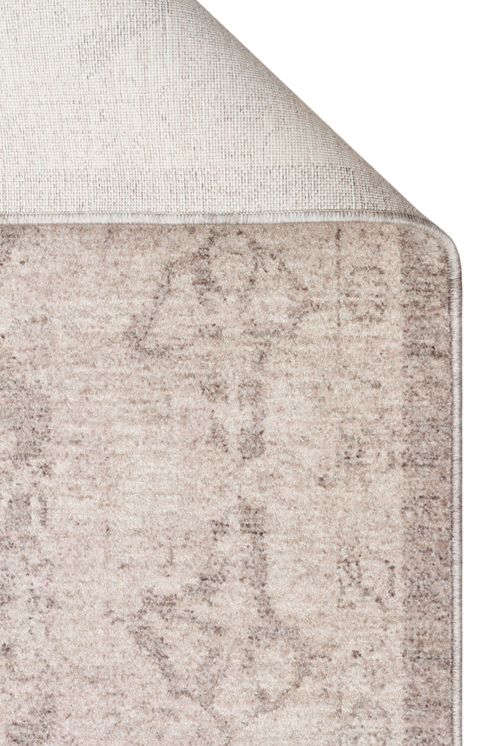 Harmoni 01 Grey Vintage Eskitme Desenli Yumuşak Dokulu Şık Mutfak Koridor Salon Halısı