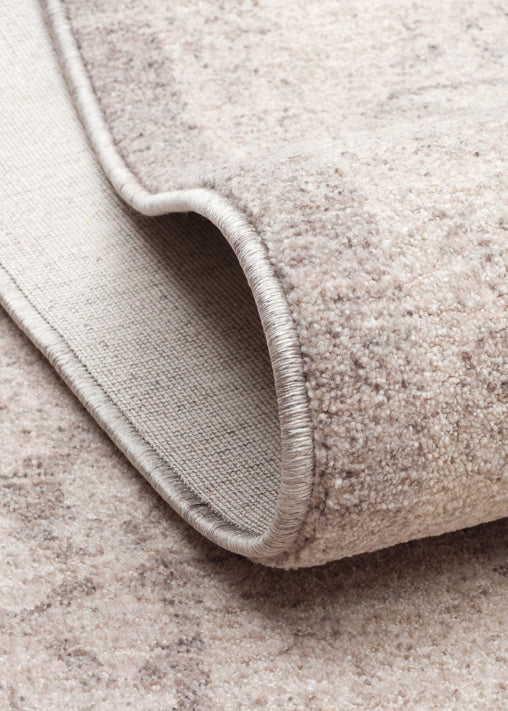 Harmoni 01 Grey Vintage Eskitme Desenli Yumuşak Dokulu Şık Mutfak Koridor Salon Halısı