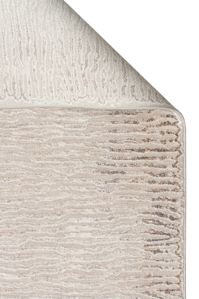 Kyoto 04 Beige Klasik Desenlere Sahip Sık Dokuma Yüksek Kalite Oturma Odası Salon Halısı