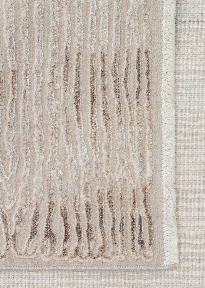 Kyoto 04 Beige Klasik Desenlere Sahip Sık Dokuma Yüksek Kalite Oturma Odası Salon Halısı