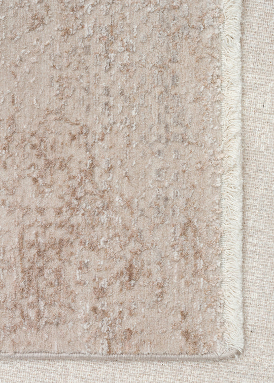 Kyoto 05 Beige Grey Klasik Desenlere Sahip Sık Dokuma Yüksek Kalite Oturma Odası Salon Halısı