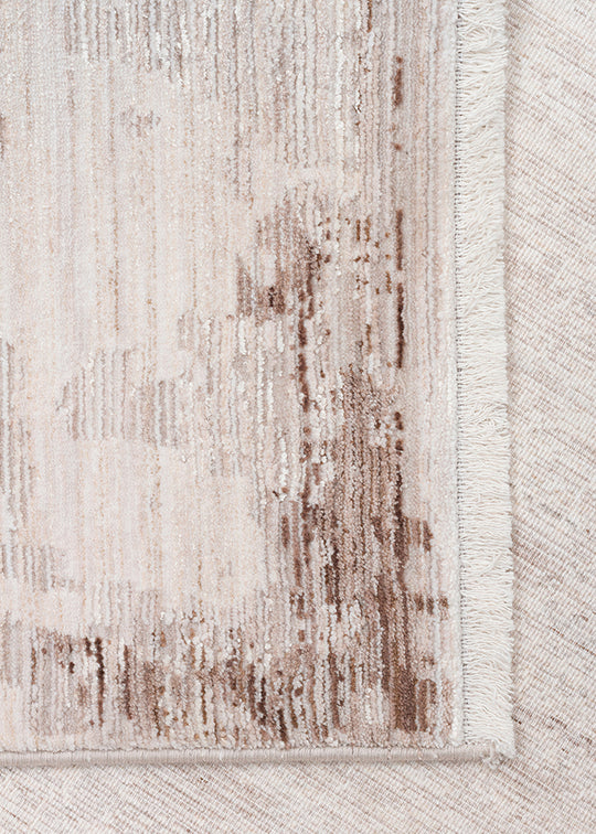 Kyoto 06 Beige Klasik Desenlere Sahip Sık Dokuma Yüksek Kalite Oturma Odası Salon Halısı