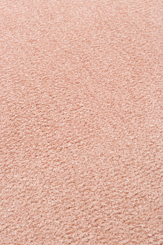 Soft Pembe Kolay Kullanımlı Hav Toz Vermez Yumuşak Dokulu Modern Pofuduk Halı