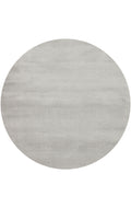 Soft Yuvarlak Grey Kolay Kullanımlı Hav Toz Vermez Yumuşak Dokulu Modern Pofuduk Halı