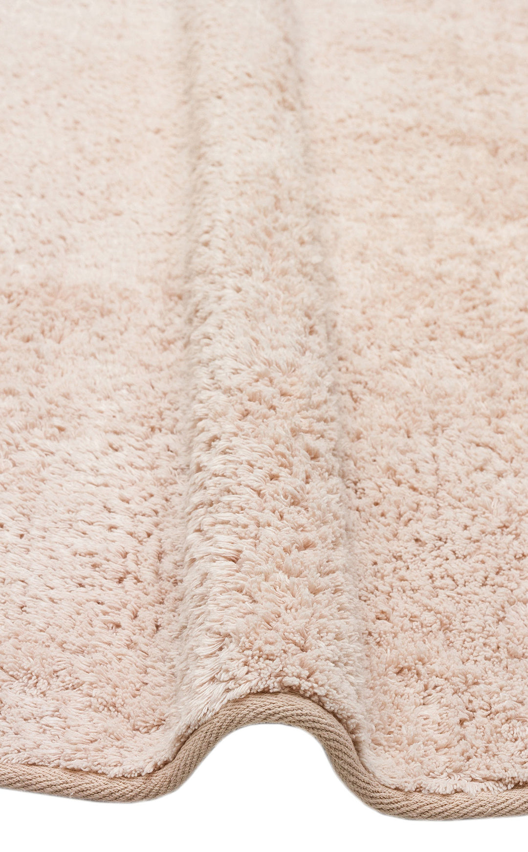 Candy Baby Plain Q Beige %100 Pamuk Naturel Malzeme ile Üretilmiş Kaymaz Bebek Yuvarlak Çocuk Halısı
