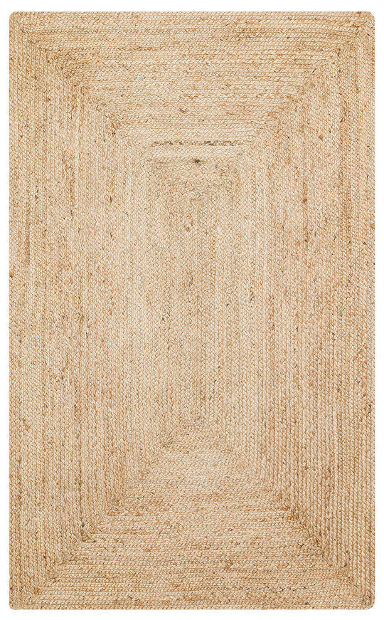 Maldiv 10 Natural Jüt %100 El Dokuma Hasır Halı Antre, Hol, Balkon, Oturma Odası Halısı