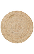 Maldiv 01R Natural Jüt %100 El Dokuma Hasır Halı Antre, Hol, Balkon, Oturma Odası Halısı