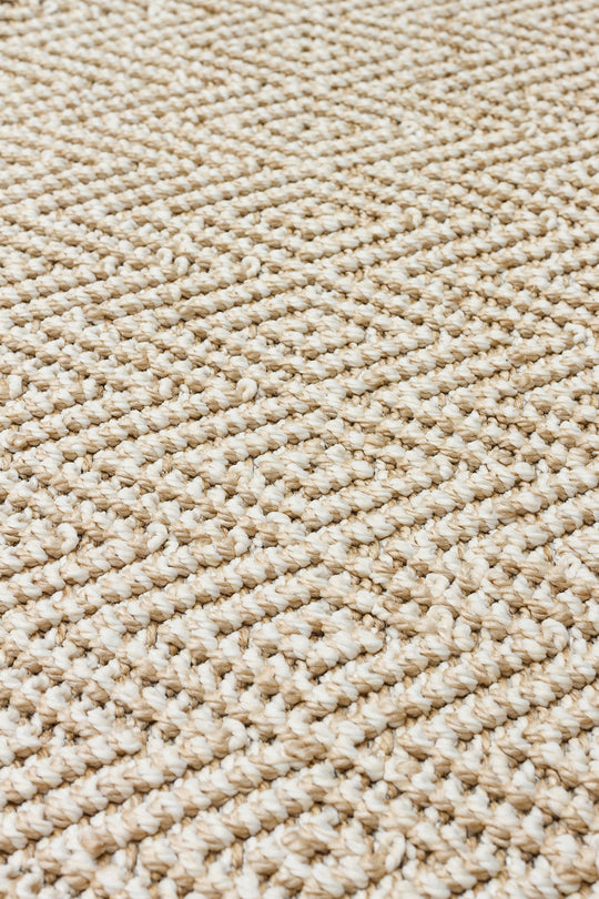 Lion 01 Beige Hasır Dokulu Bukle Dokumasıyla Hav Toz Vermez Modern Makine Halısı