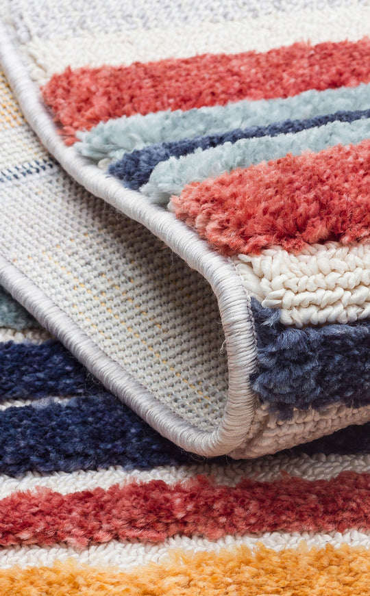 Tokyo 02 Multy Canlı Renkli ve Yumuşak Dokulu Çocuk Odası, Koridor, Salon, Yolluk, Mutfak Halısı