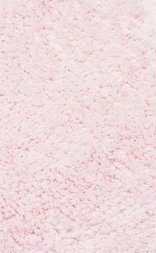 Candy Baby Plain Q Powder %100 Pamuk Naturel Malzeme ile Üretilmiş Kaymaz Bebek Yuvarlak Çocuk Halısı