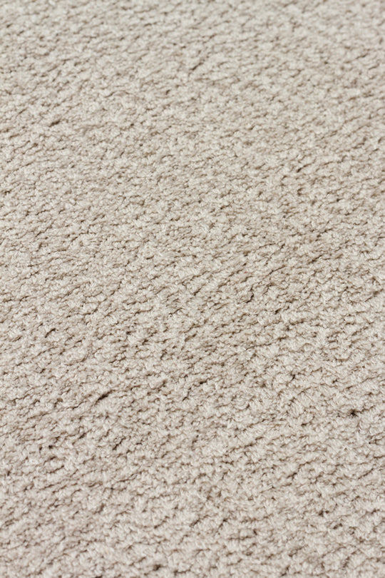 Soft Dark Stone Yuvarlak Halı Kolay Kullanımlı Hav Toz Vermez Yumuşak Dokulu Modern Pofuduk Halı