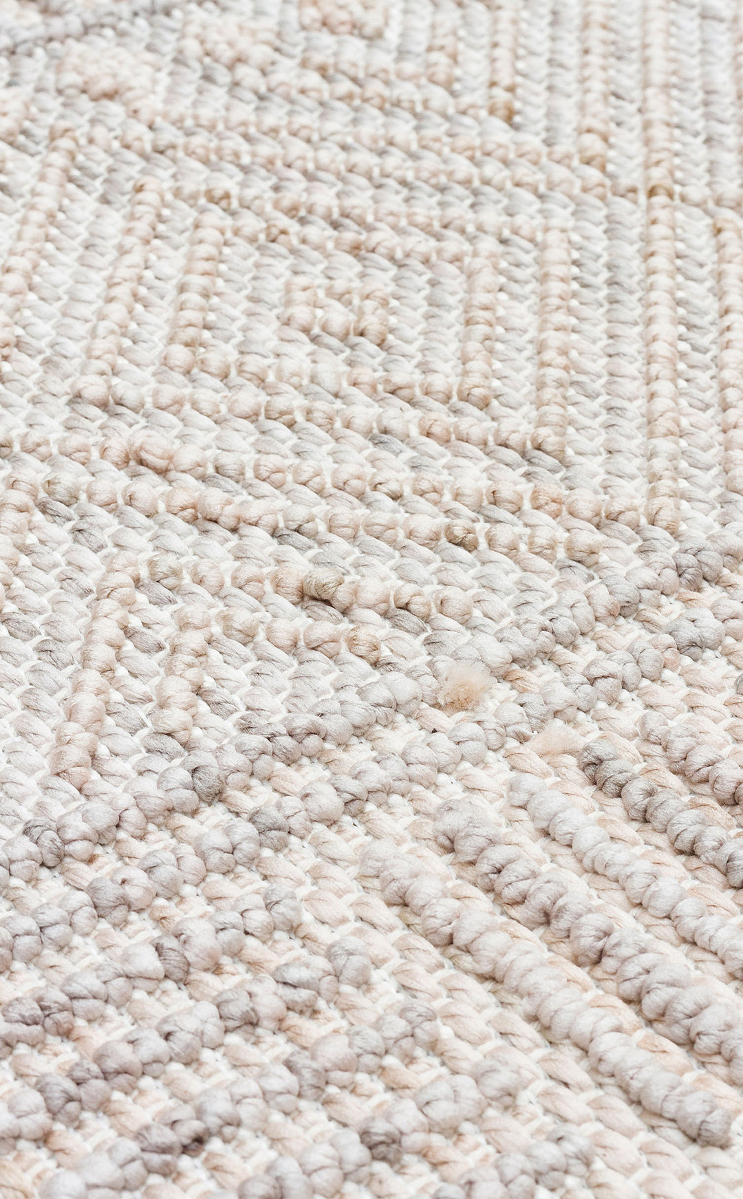 Cunda 02 Grey Beıge Yumuşak Dokulu Hav Toz Vermeyen Bukle Dokuma Salon, Mutfak, Koridor Halısı