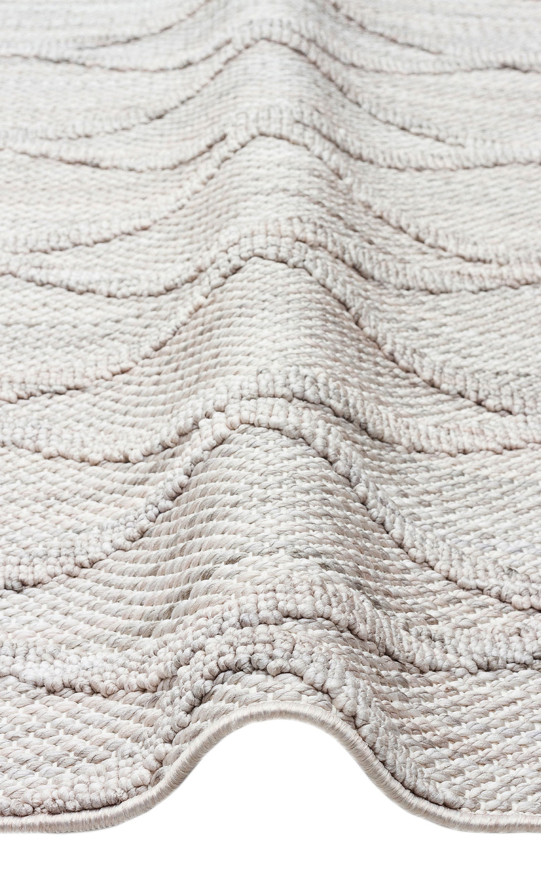 Cunda 04 Grey Yumuşak Dokulu Hav Toz Vermeyen Bukle Dokuma Salon, Mutfak, Koridor Halısı