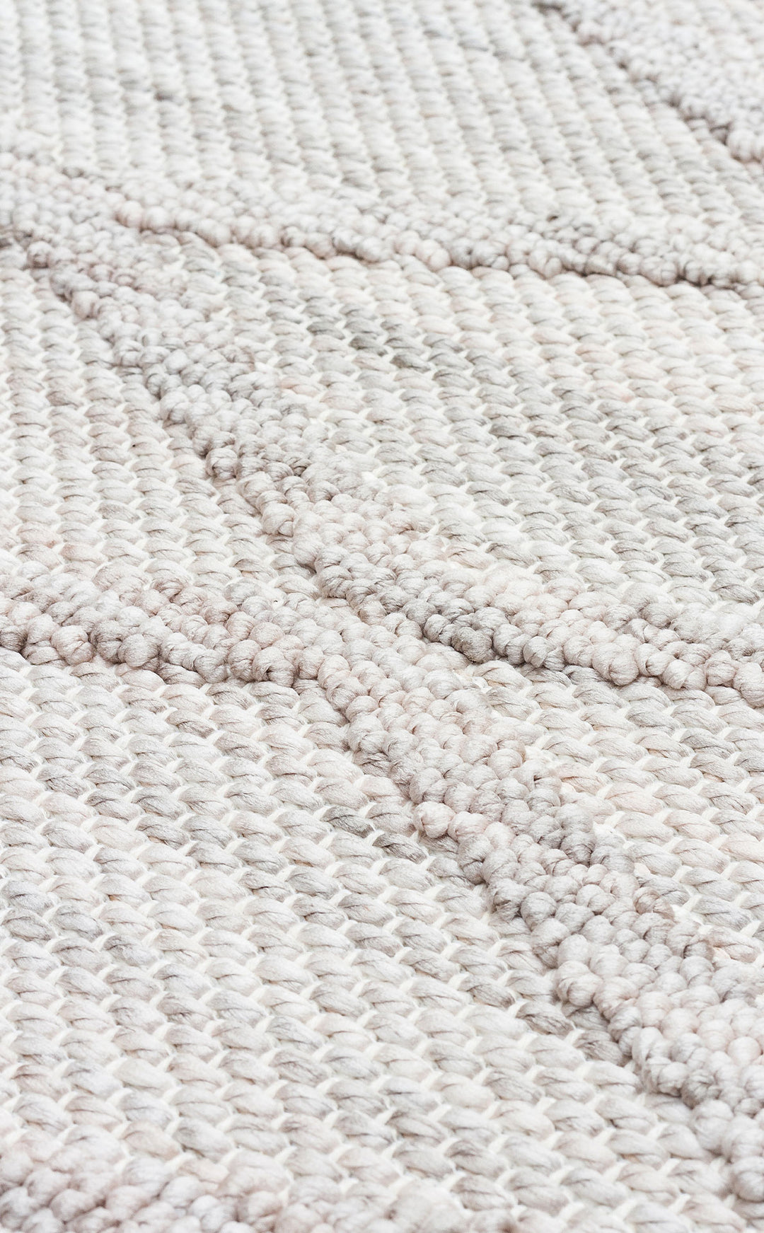 Cunda 04 Grey Yumuşak Dokulu Hav Toz Vermeyen Bukle Dokuma Salon, Mutfak, Koridor Halısı