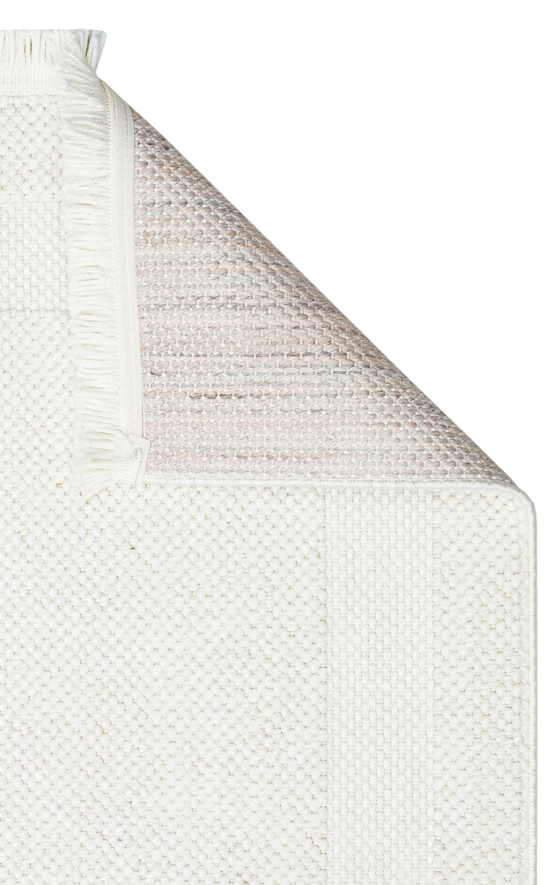 Cunda 05 Cream Yumuşak Dokulu Hav Toz Vermeyen Bukle Dokuma Salon, Mutfak, Koridor Halısı