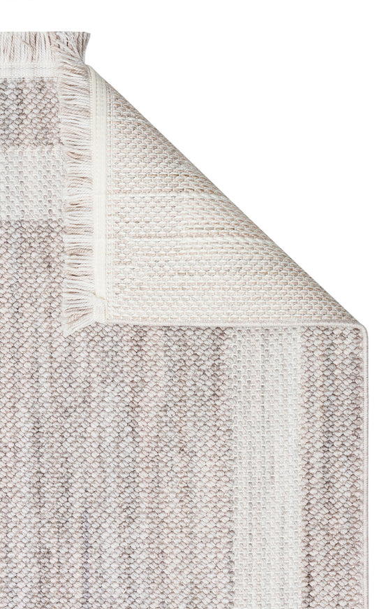 Cunda 05 Grey Yumuşak Dokulu Hav Toz Vermeyen Bukle Dokuma Salon, Mutfak, Koridor Halısı