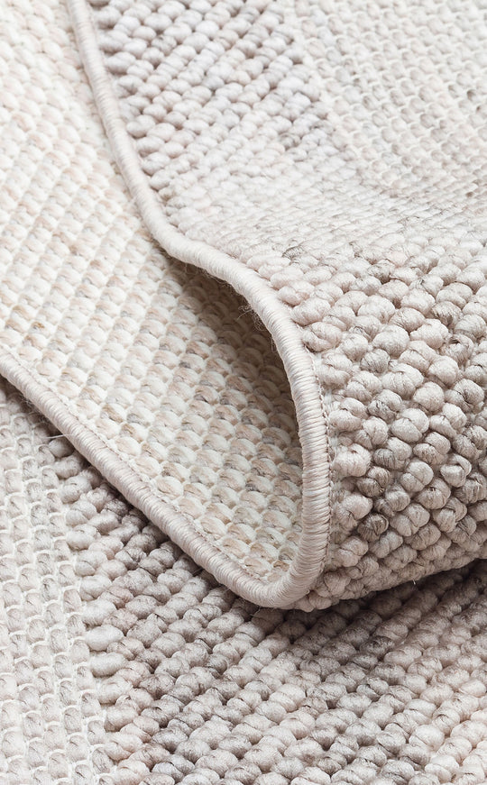 Cunda 05 Grey Yumuşak Dokulu Hav Toz Vermeyen Bukle Dokuma Salon, Mutfak, Koridor Halısı