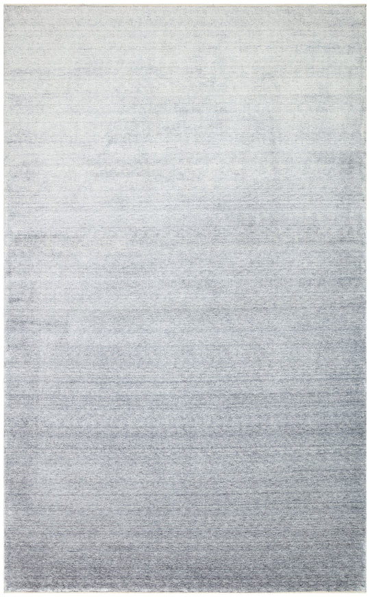 Pera Plaın Light Grey Uşaklı Kadınların Yoğun El Emeği ile Dokunan Soyut Desenli, Salon Halısı