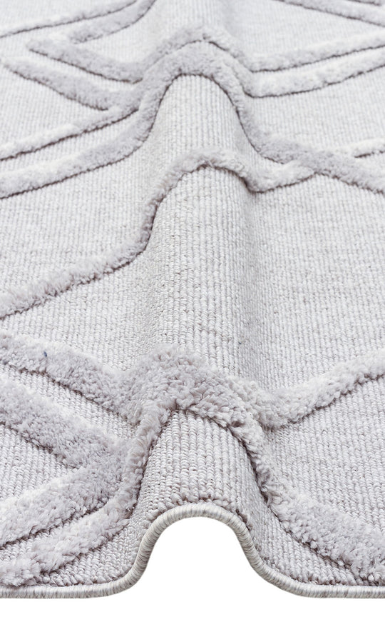 Tokyo 03 Grey Canlı Renkli ve Yumuşak Dokulu Çocuk Odası, Koridor, Salon, Yolluk, Mutfak Halısı