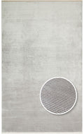 Loft 01 Grey Düz Sade Modern Tasarımlı, Yüksek Kalite Sık Dokuma Viskon Salon Halısı