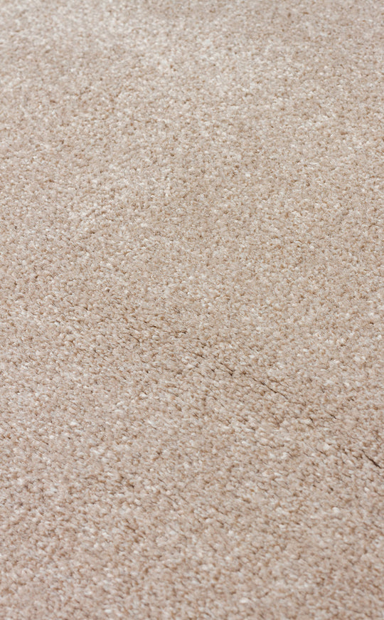 Bakü Plaın Beige Hav Toz Vermeyen Yumuşak Dokulu Sade Tek Renk Modern Halı