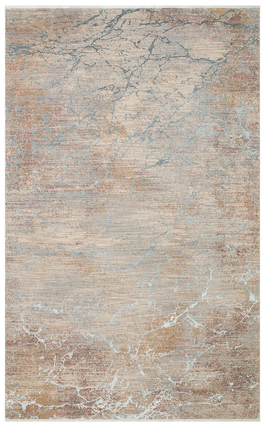 Versay 01 Grey Özel Boyama Teknikleri ile Üretilen Bambu Modern ve Şık Salon Halısı