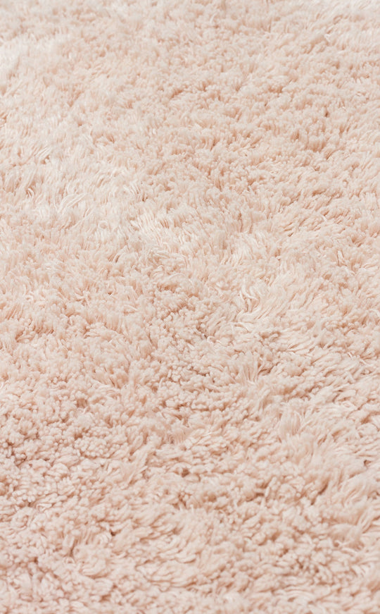 Candy Baby Plain Q Beige %100 Pamuk Naturel Malzeme ile Üretilmiş Kaymaz Bebek Yuvarlak Çocuk Halısı