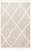 Tokyo 03 Beige White Canlı Renkli Yumuşak Dokulu Çocuk Odası, Koridor, Salon, Yolluk, Mutfak Halısı