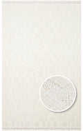 Hurgada 02 White Yumuşak Modern İskandinav Tarzlı Yolluk, Koridor, Salon, Oturma Odası Halısı