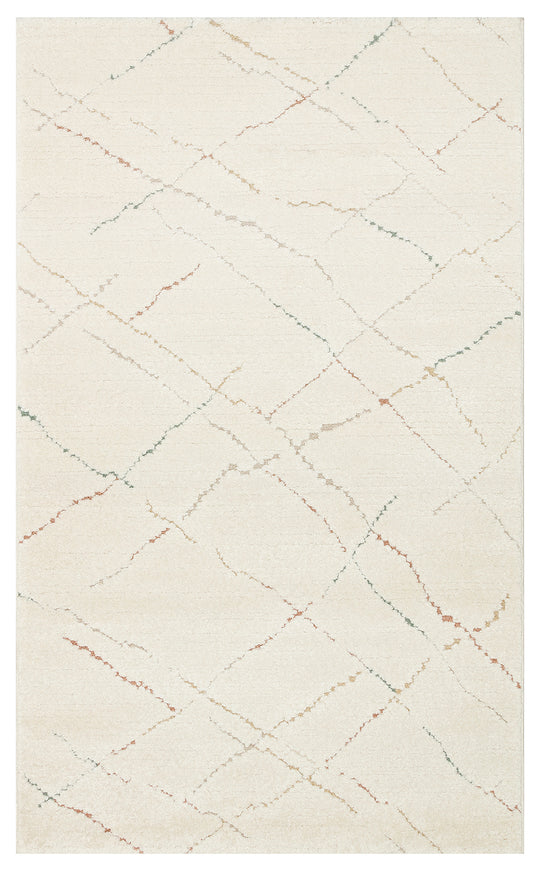 Zuma 05 cream multy Antialerjik Yapısıyla Özenle Üretilmiş Yıkanabilir Çocuk ve Bebek Halısı