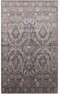Pera 03 Smoke Grey Uşaklı Kadınların Yoğun El Emeği ile Dokunan Soyut Desenli, Salon Halısı