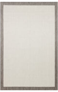 Samos 04 Grey Kaymaz Tabanlı Makine de Yıkanabilir, Silinebilir Mutfak Halısı Sisal Kilim