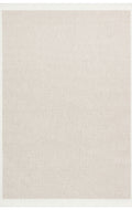 Samos 05 Beige Cream Kaymaz Tabanlı Makine de Yıkanabilir, Silinebilir Mutfak Halısı Sisal Kilim