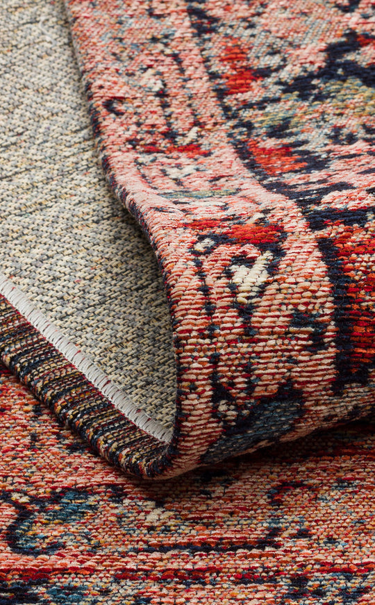Avanos Kilim 01 Multy Anadolu'nun Antik Desenlerinden esinlenilen Yıkanabilir Kaymaz Tabanlı Kilim